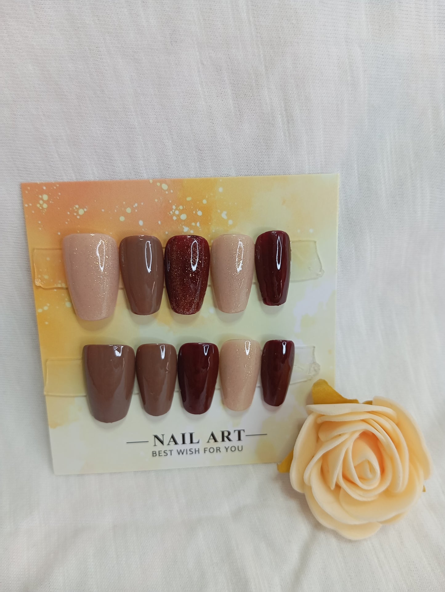 Press-on Nails "Automne Chic"