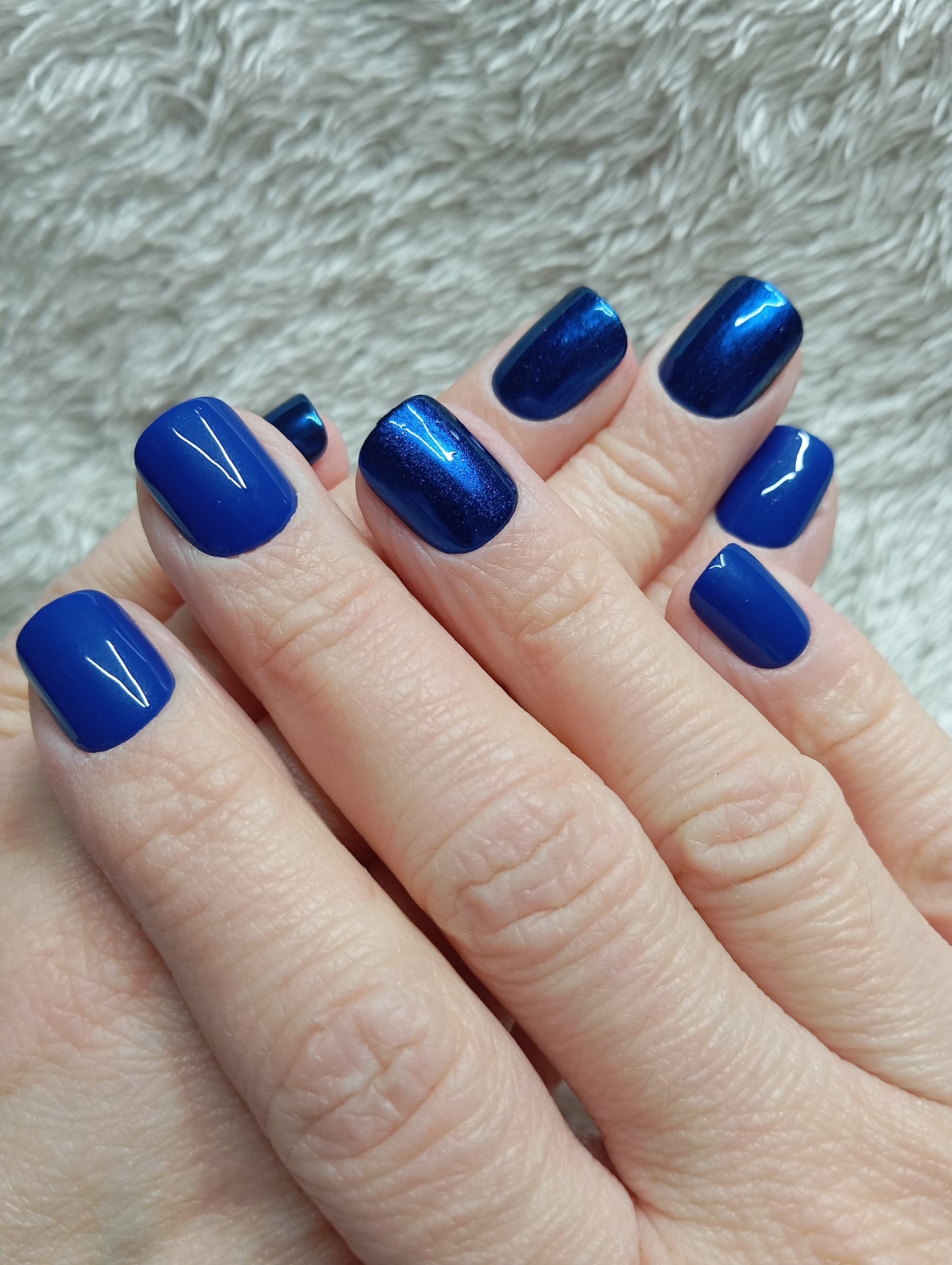 Press on nails 💙 Electric Blue