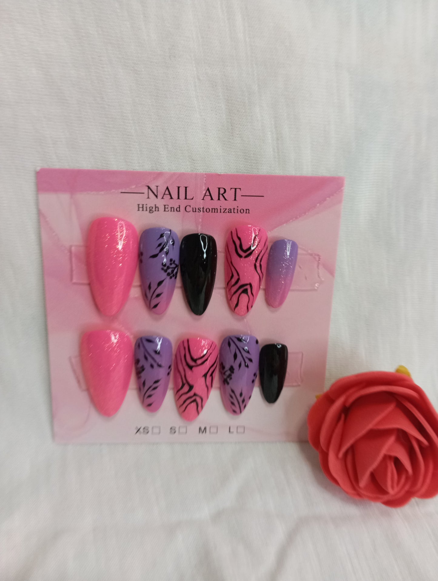 Press-on Nails "Ombre Mystique"