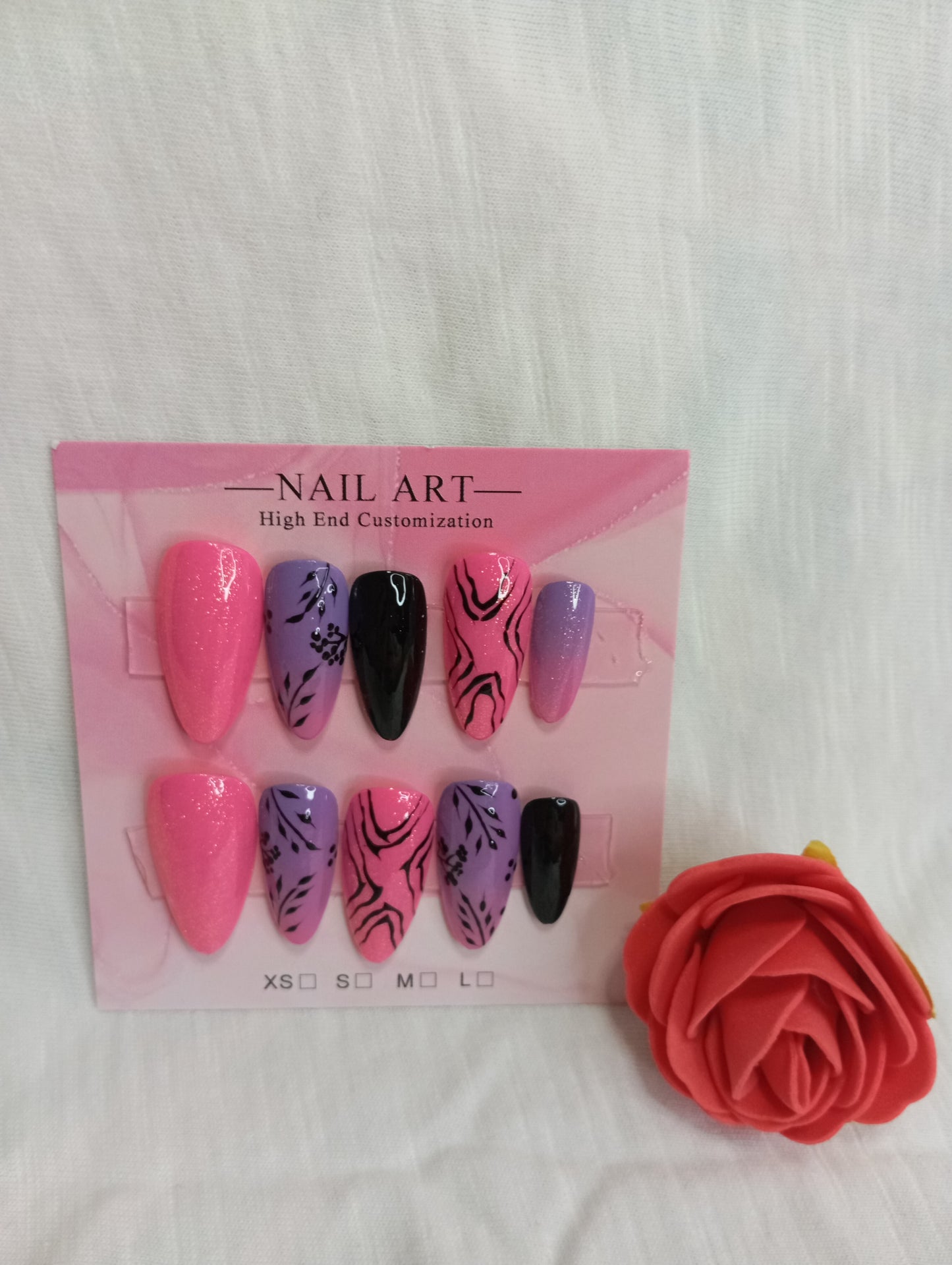 Press-on Nails "Ombre Mystique"