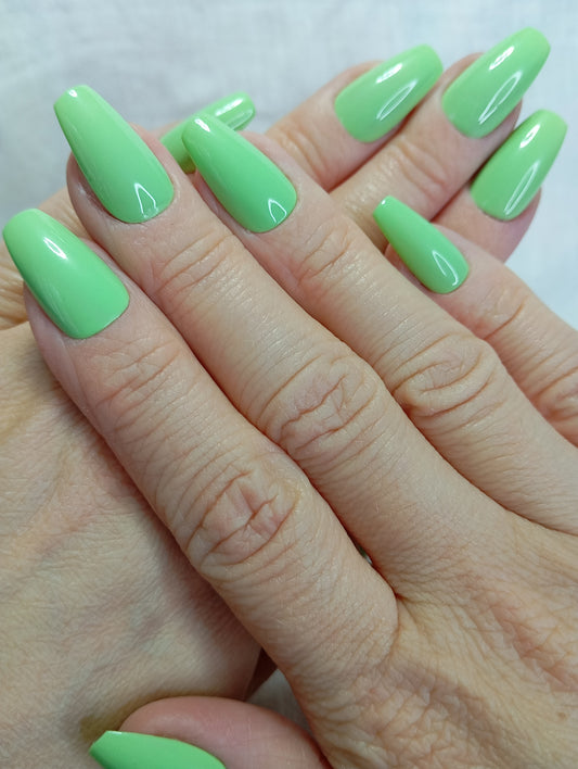 Press-on Nails "Vert Absolu"