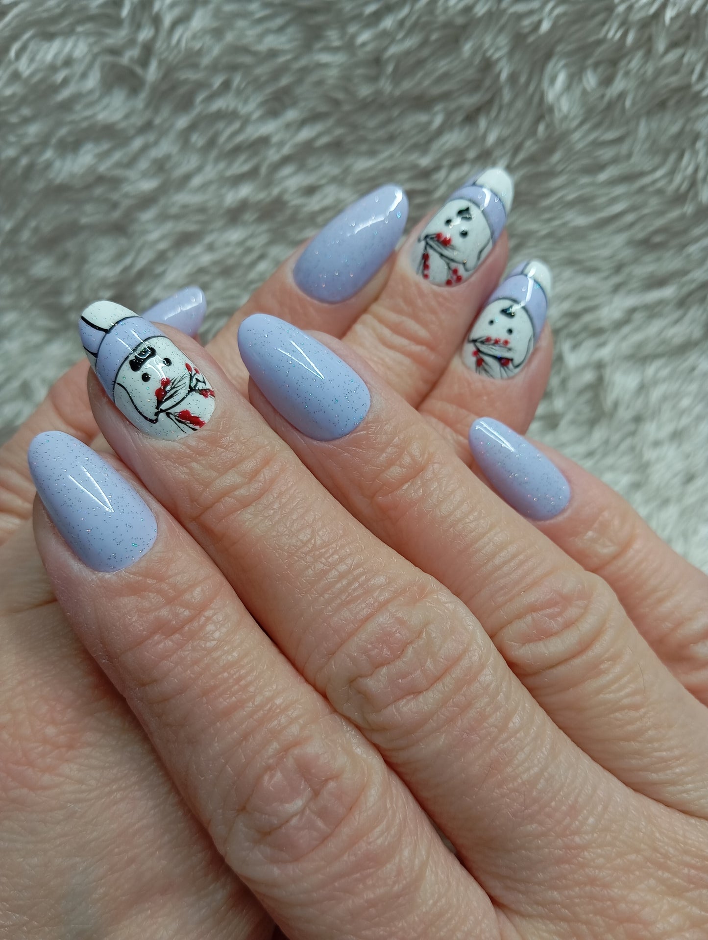 Press on nails ⛄ Winter Wonderland