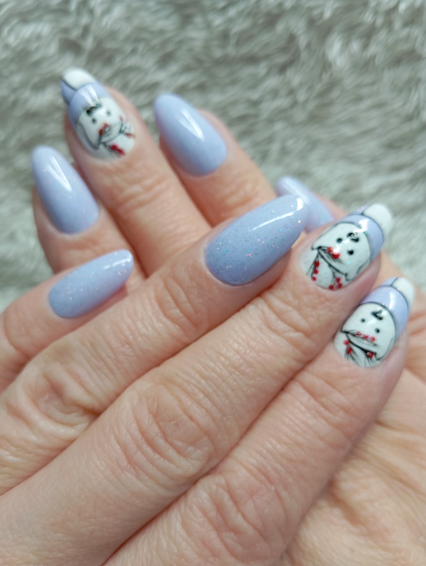 Press on nails ⛄ Winter Wonderland