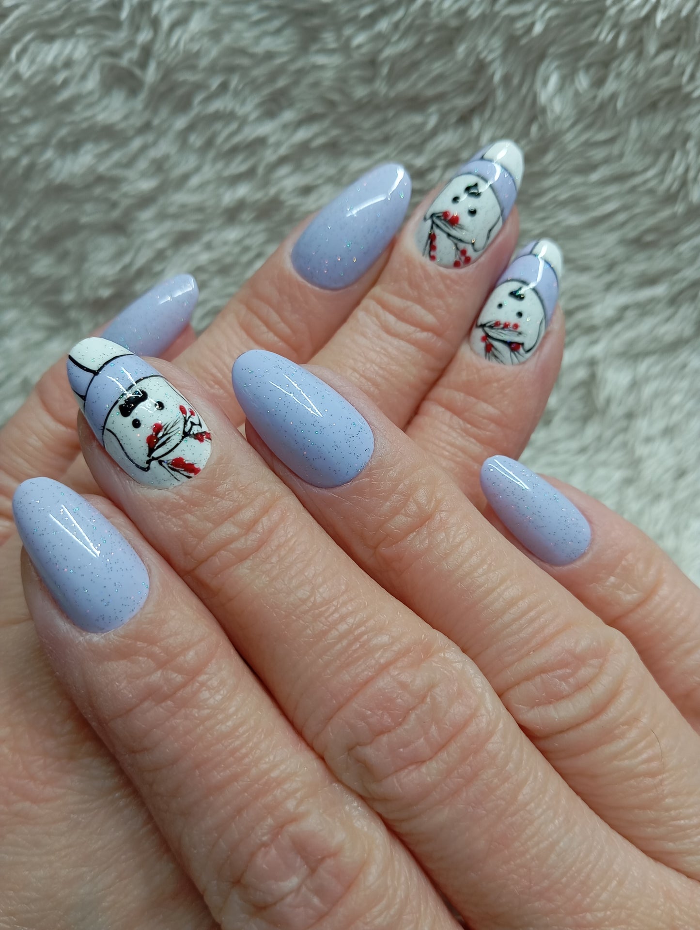 Press on nails ⛄ Winter Wonderland