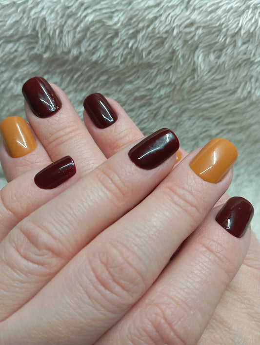 Press on nails 🍂 Autumn Vibes